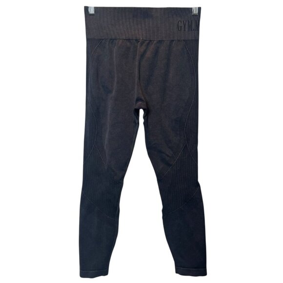 Unbranded Grey Seamless Workout Leggings Size XL - Picture 1 of 2